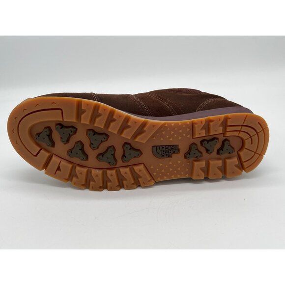 The North Face Mens Size 9 HydroSeal Suede Brown Hiking Sneaker Single Right Sho - Picture 7 of 8